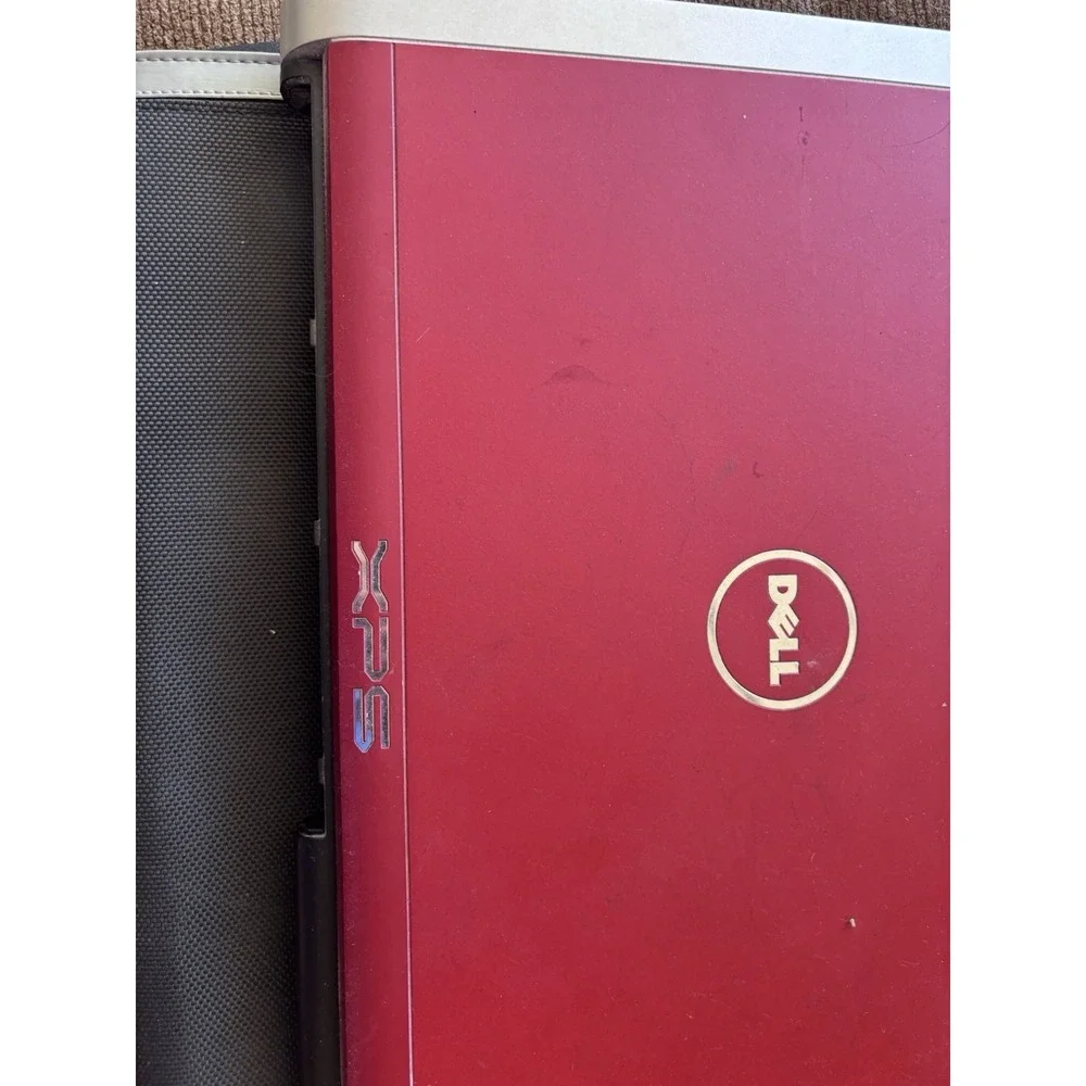 DELL INSPIRON 1720 LAPTOP WINDOWS VISTA WORKS FINE Needs Battery Red Cover
